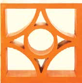 Premium Opal Terracotta Jaali - Bersa